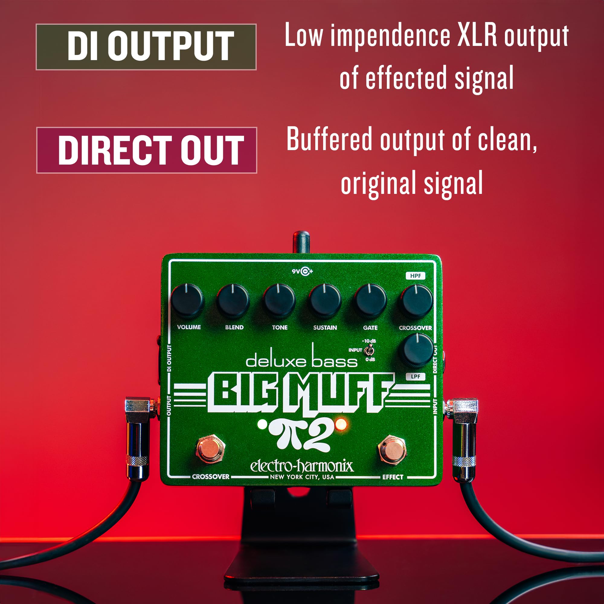 Amazon.com: Electro-Harmonix Deluxe Bass Big Muff Pi 2 Fuzz Pedal